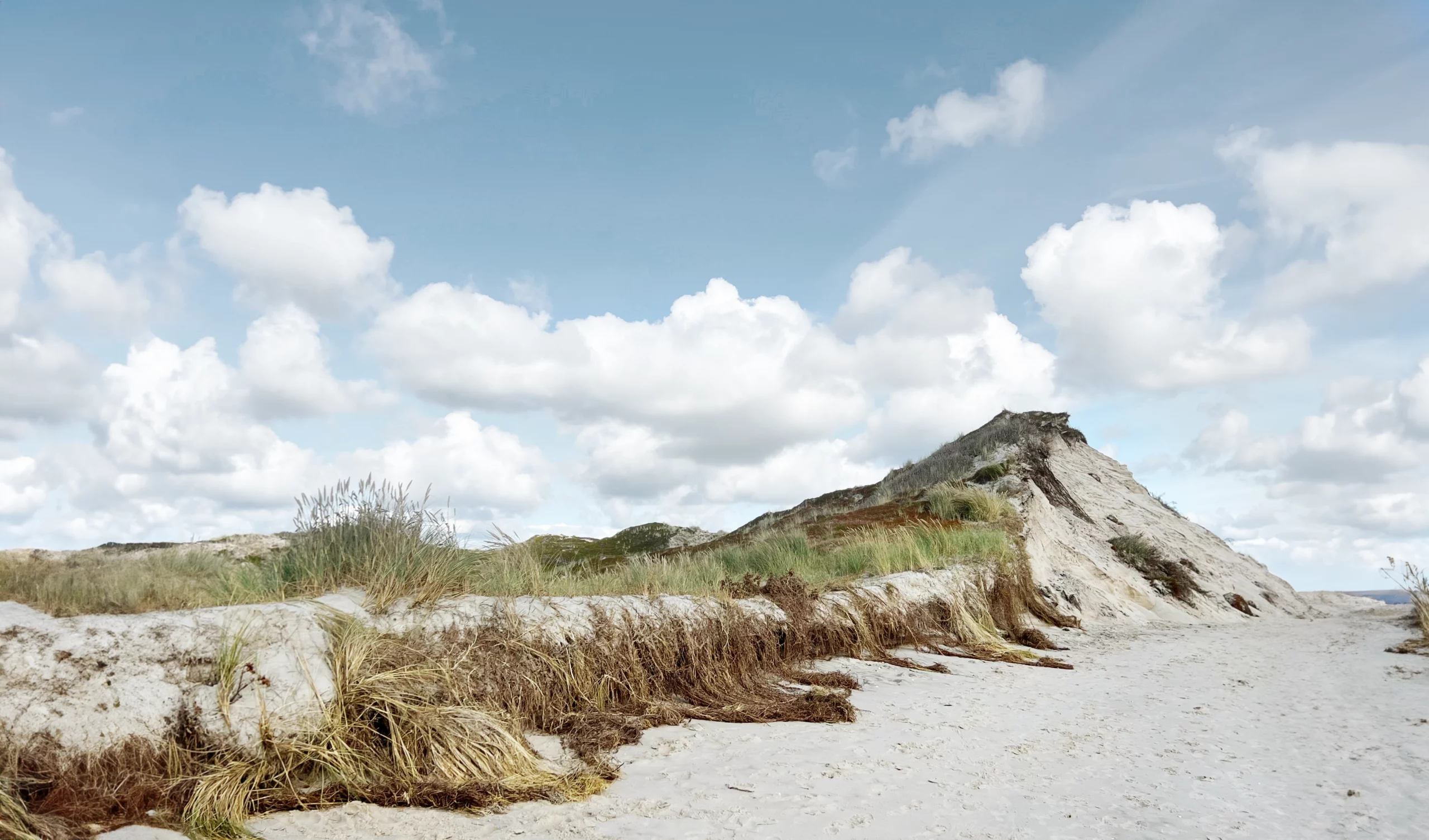 Beruhigende Sanddüne an der Ostsee